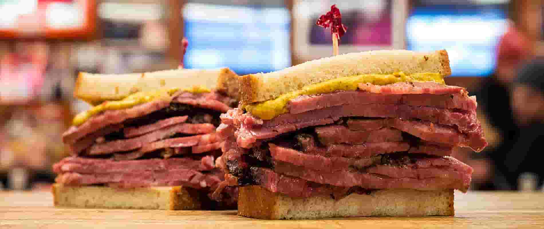 Pastrami sandwich